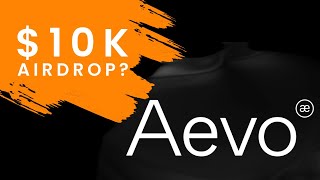 Aevo Exchange  insane potential AirDrop and explanation [upl. by Calendre]