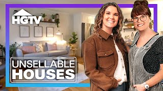 Updating a Starter Home with Scandinavian Design  Unsellable Houses  HGTV [upl. by Leandra]