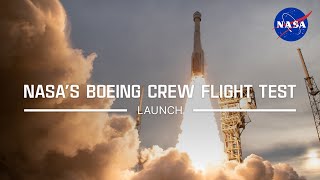 NASA’s Boeing Starliner Crew Flight Test Launch – June 5 2024 Official NASA Broadcast [upl. by Garlen147]