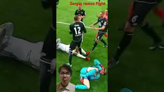 Sergio ramos fight viralshorts shorts football footballshorts fighting worldcup messi fifa [upl. by Atiseret]