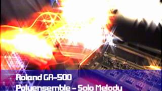 Roland GR500 and GS500 Performance Video  Vintage Analog Guitar Synthesis [upl. by Baylor120]