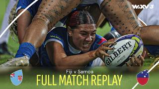 Pacific Island SHOWDOWN  Fiji v Samoa  Full Match Replay  WXV 3 2024 [upl. by Kempe]