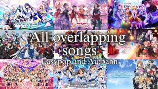 EasypopAiobahn All overlapping songs from your favorite music projects [upl. by Udela]