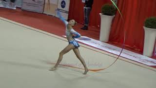 Melitina STANIOUTA ribbon  2° prova Serie A1 2016 Ancona [upl. by Avenej472]