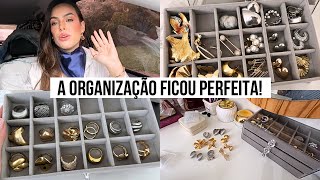 ORGANIZANDO TODOS OS ACESSÓRIOS FICOU BEM PRÁTICO [upl. by Adnwahs670]