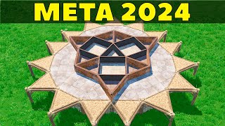 New META 2024 DuoTrio Rust Base Design 2024 Complete Guide [upl. by Haon]