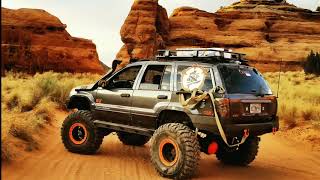 Jeep Grand Cherokee on Moab Utah [upl. by Animor]