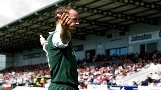 Leigh Griffiths First Goal St Mirren 12 Hibernian 18082012 [upl. by Gombach]