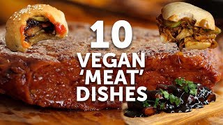 10 VEGAN MEAT DISHES  BOSH  VEGAN [upl. by Haduhey]