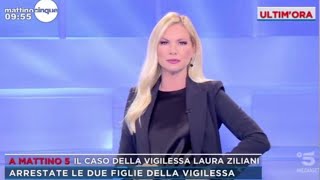 Mattino 5 Federica Panicucci senza parole quotImmagini che fanno effettoquot Durante la puntata di oggi [upl. by Carmella]