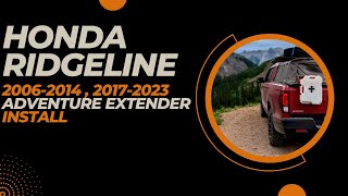 Honda Ridgeline RotapaX tailgate Carrier [upl. by Nauq]