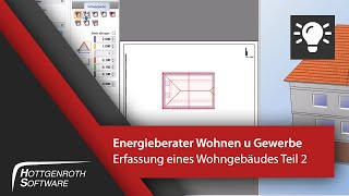 Erste Schritte mit dem Energieberater Wohnen amp Gewerbe  Erfassung eines Wohngebäudes Teil 2 [upl. by Ahsonek977]