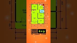 Rumah 6x9 3 Kamar [upl. by Lipski]