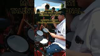 DRUMMER BELIA TALENTA PROFESIONAL drumcover drummer feedshorts shortvideo fypyoutube [upl. by Mesics632]