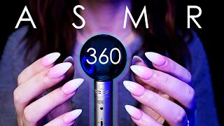 ASMR Brain Penetrating Triggers Around Your Head No Talking Tapping  Mic Scratching 8D Audio [upl. by Philipson]