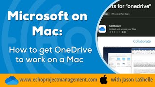 Getting Microsoft OneDrive to Work with Finder on Mac OS  Preview files in Finder without download [upl. by Eelesor]