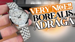 BOREALIS ADRAGA  Very Nice Microbrand Sports Watch  Overview [upl. by Noseimaj]