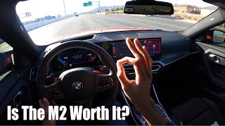 2024 BMW M2 Ownership Review  POV Drive [upl. by Ahsropal]