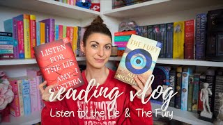 READING THRILLERS VLOG  Listen for the Lie amp The Fury✨no spoilers✨ [upl. by Jim]