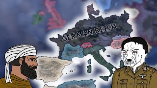 AlAndalus Fights The Axis Powers in Hearts of Iron 4 [upl. by Notslah]