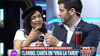 C5N  VIVA LA TARDE CLARIBEL MEDINA CANTA EN VIVA LA TARDE [upl. by Eahsat952]