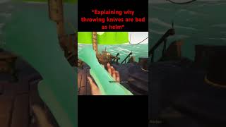 The sea of thieves throwing knives tip seaofthieves tipsandtricks [upl. by Juieta]