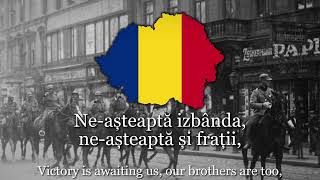 Romanian Patriotic Song  quotTreceți batalioane române Carpațiiquot [upl. by Aisetra]