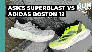 Adidas Boston 12 vs Asics Superblast Which allrounder should you get [upl. by Deb345]