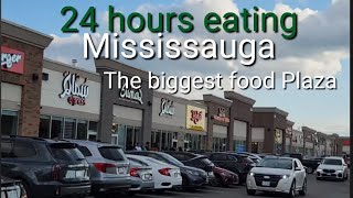 The biggest food Plaza in Mississauga 24hour Open Ridgeway Plaza in Mississauga Ontario Canada [upl. by Carn]