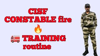 cisf fireman ka exam kab hoga new update cisf fireman training schedule cisffireman training [upl. by Amlez]