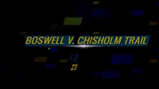 Boswell v Chisholm Trail  Week 10 Boswell Pioneers 2023 Football [upl. by Noek]