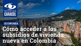 Cómo acceder a los subsidios de vivienda nueva en Colombia ya sea VIS o no VIS [upl. by Acinahs789]