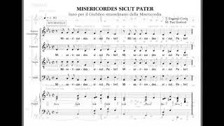 Misericordes sicut Pater  tenore [upl. by Hamer750]