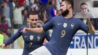 Argentina  Frankrike My reactions and comments FIFA 23 [upl. by Ann-Marie630]