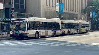 CTA Buses In Action 8 [upl. by Elletsyrk]