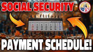 Social Security Checks November 2024 Payment Schedule amp Dates Update [upl. by Nnylimaj]