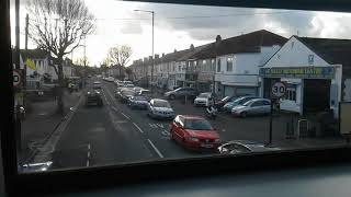 Bristol bus no 2 from Henbury to Park Street [upl. by Aivad327]