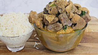 Cook with me delicious assorted meat pepper soup with rice step by steps recipe [upl. by Ahsemot]