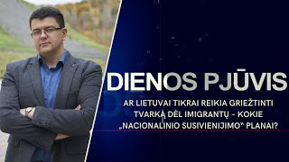 Ar reikia griežtinti tvarką dėl imigrantų – kokie Nacionalinio susivienijimo planai  DIENOS PJŪVIS [upl. by Ahsiki598]