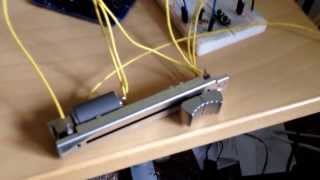 Arduino control of linear slide potentiometer flying fader [upl. by Nhguahs]