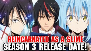 TAT I GOT REINCARNATED AS A SLIME SEASON 3 RELEASE DATE amp OTHER INFO [upl. by Marx]