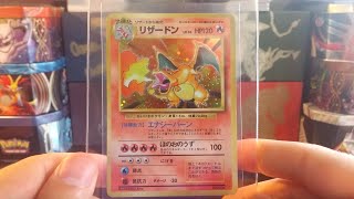 Pokemon Japanese BCBM No Rarity Base Set Charizard Card [upl. by Jeminah]