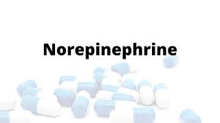 norepinephrine  noradrenalin  mechanism of action and uses  نورإبينفرين ، نورأدرينالين [upl. by Ainomar563]