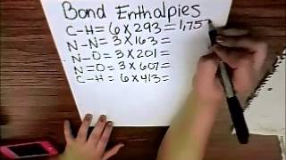 How To Calculate Enthalpies For Explosions RDX [upl. by Yleen]