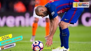 Mascheranos first ever Barca Goal Apr 17 [upl. by Cletus]