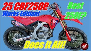 2025 Honda CRF250R Works Edition Does it All [upl. by Floss]