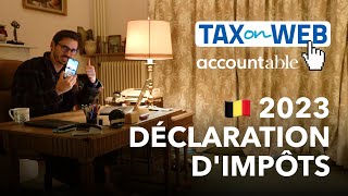 En tant qu’indépendant comment soumettre sa déclaration dimpôts sur TaxOnWeb [upl. by Adnawt167]