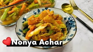 Nonya Achar Recipe [upl. by Eseuqram547]