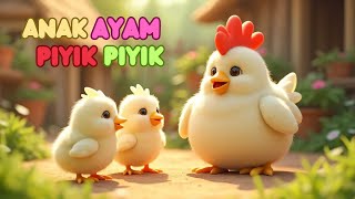 ANAK AYAM PIYIKPIYIK  LAGU ANAK INDONESIA laguanakindonesia laguedukasi anakpaud [upl. by Iras]