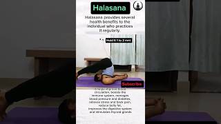 Unlocking the Magic of Halasana Health Benefits and HowTo YogaBenefits HalasanaMagic fitness [upl. by Dieball628]